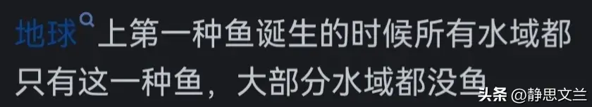 人类是不是宇宙唯一的文明？网友：一片水域只有一种鱼，细思极恐_人类是不是宇宙唯一的文明？网友：一片水域只有一种鱼，细思极恐_